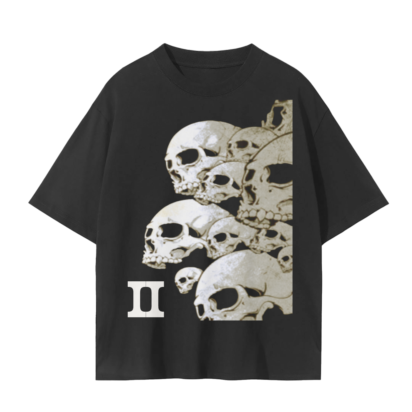 2 GRAPHIC TEE-BAG OF BONES