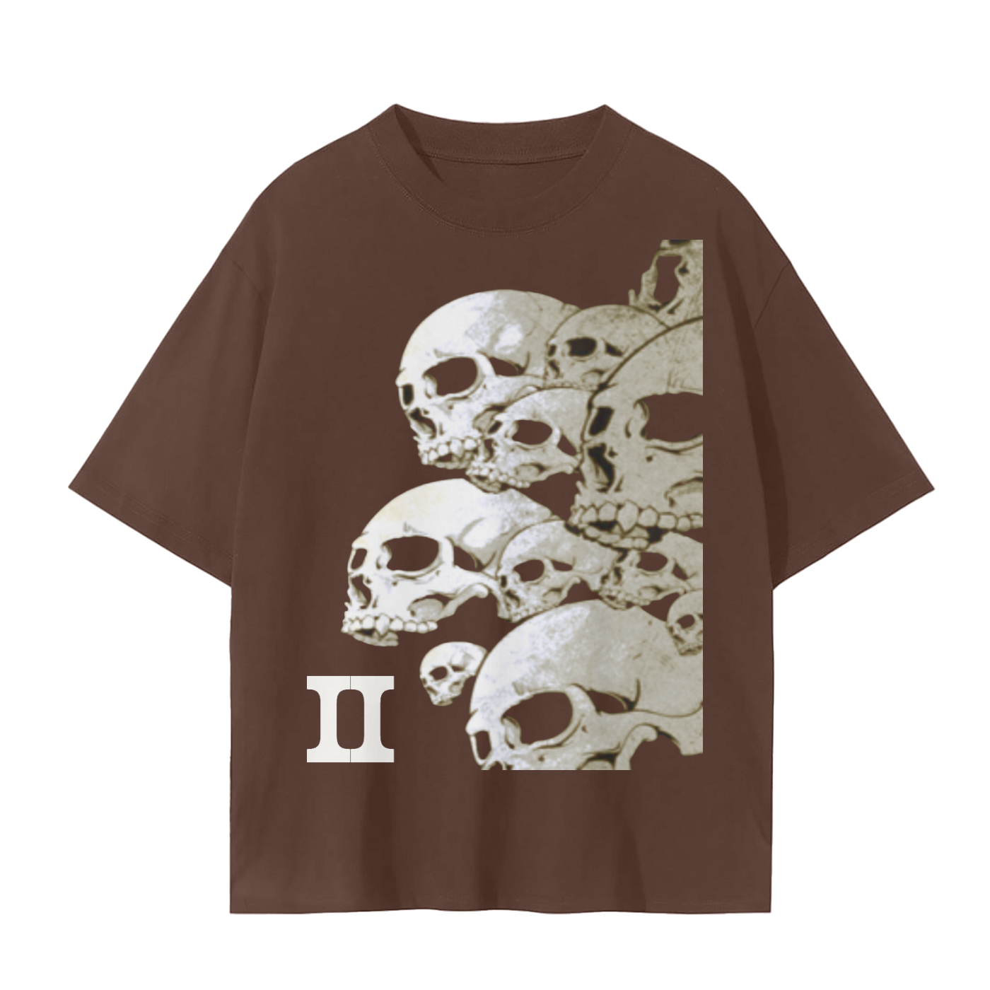 2 GRAPHIC TEE-BAG OF BONES