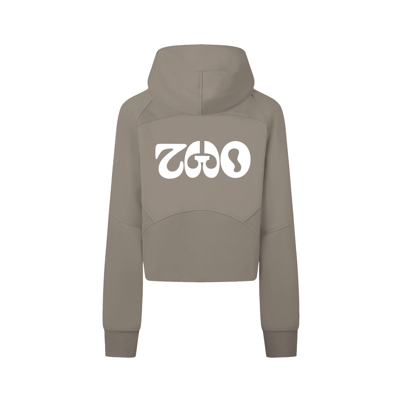 2Cropped Zip-Hoodie
