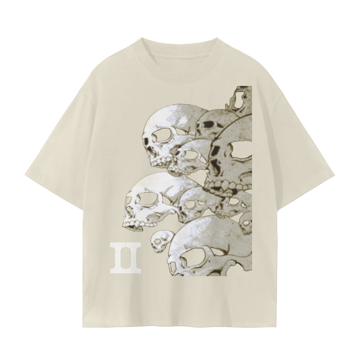 2 GRAPHIC TEE-BAG OF BONES