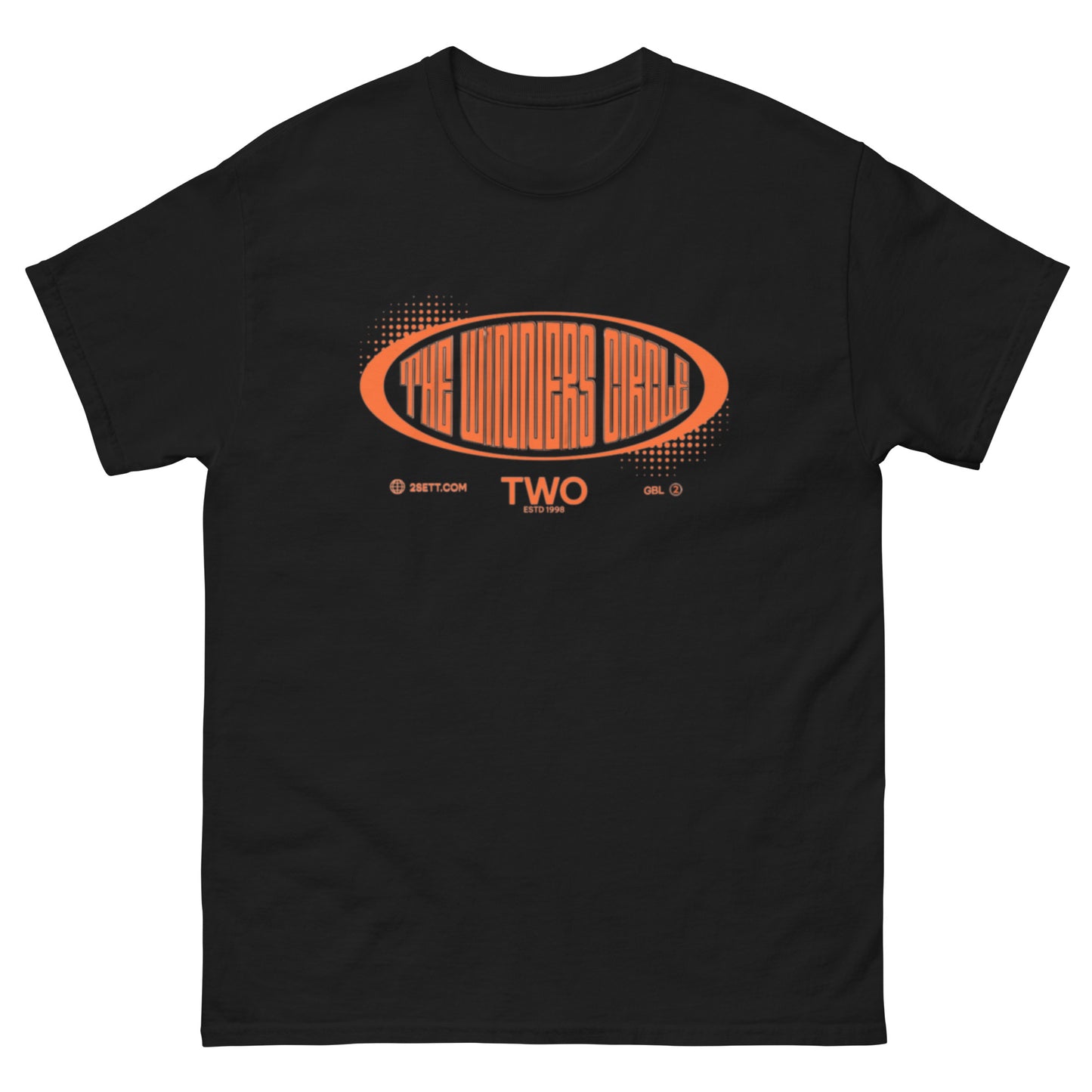 The winners classic tee orange